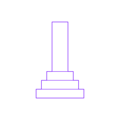 Buildings Building Foundations Column Stepped Sketch Drawing Svg, Free Vectors File